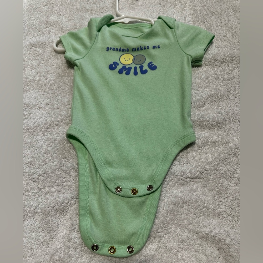 Jumping Beans Green Bodysuit - Smile Design